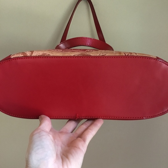 Vintage Capaccioli Red Leather Truck Surfboard Bag - Picture 11 of 14